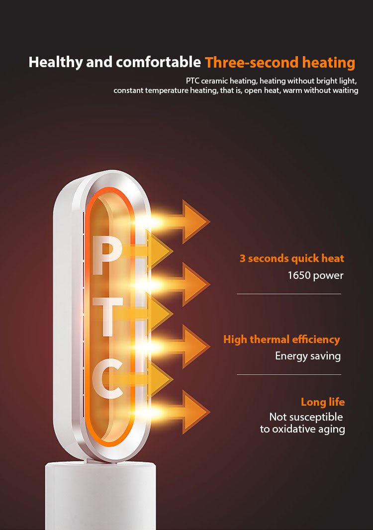Bladeless Fan Heater 2024 (1) ClimaBlade Smart Fan - Image 4