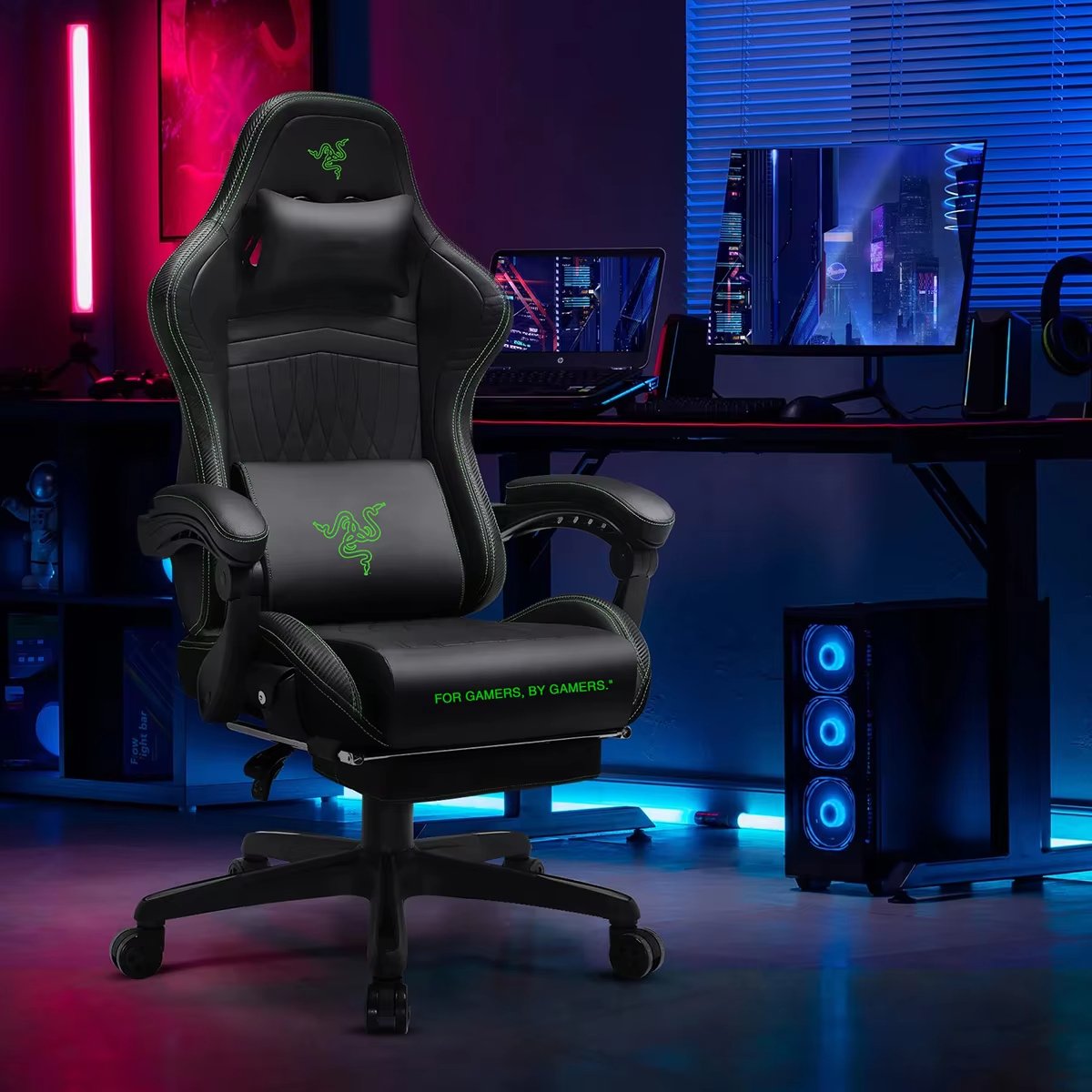 H0be4216e65e84b24885b6e1042966f95b Xion ErgoGaming Chair - Image 5